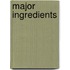 Major Ingredients