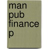 Man Pub Finance P door P.W. Erasmus