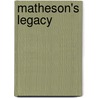 Matheson's Legacy door James Clay
