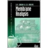 Membrane Analysis door J.M. Graham