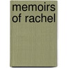 Memoirs Of Rachel door Madame Leon de Beauvallet