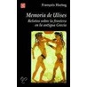 Memoria de Ulises door Francois Hartog