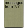 Messages From 7/7 by Metropolitan Police Service