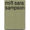Miß Sara Sampson door Gotthold Ephraim Lessing