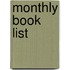 Monthly Book List