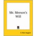 Mr. Meeson's Will