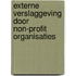 Externe verslaggeving door non-profit organisaties