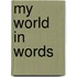 My World in Words