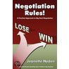 Negotiation Rules door Jeanette Nyden