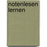 Notenlesen lernen door Paul Riggenbach
