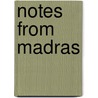 Notes From Madras door A.R. Kenney-Herbert