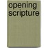 Opening Scripture