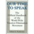 Our Time To Speak