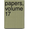 Papers, Volume 17 by Society Southern Histor