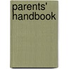 Parents' Handbook door Roger Ellerton