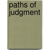 Paths Of Judgment by De Vinne Press