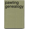 Pawling Genealogy door Albert Schoch Pawling