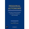 Personal Autonomy by John Taylor