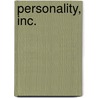 Personality, Inc. by Jill Stephensen