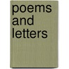 Poems And Letters door Anonymous Anonymous