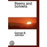 Poems And Sonnets door George B. Johnson