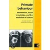 Primate Behaviour door Vernon Reynolds