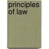 Principles of Law door Schools International C