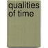 Qualities of Time