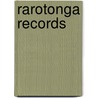 Rarotonga Records by William Wyatt Gill