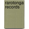 Rarotonga Records door William Wyatt Gill