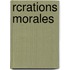 Rcrations Morales