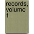 Records, Volume 1