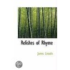 Relishes Of Rhyme door James Lincoln