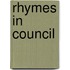 Rhymes In Council