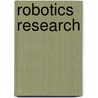 Robotics Research door Onbekend