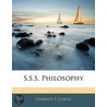 S.S.S. Philosophy by Harriot F. Curtis