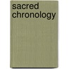 Sacred Chronology door Onbekend