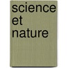 Science Et Nature door Ludwig Büchner