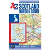 Scotland Road Map door Geographers' A-Z. Map Company