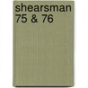 Shearsman 75 & 76 door Onbekend
