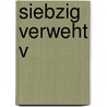 Siebzig verweht V by Ernst Jünger