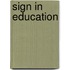 Sign In Education