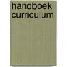 Handboek curriculum door Onbekend