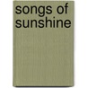 Songs Of Sunshine door Marianne Farningham
