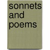 Sonnets And Poems by John Masefield