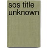 Sos Title Unknown door Michael Bamberger