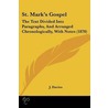 St. Mark's Gospel door Jeff Davies