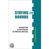 Staying in Bounds by Eileen Schmitz