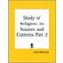Study Of Religion