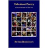 Talk About Poetry door Peter Robinson